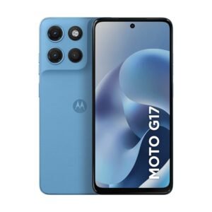 Smartphone Motorola Moto G17 4G 128GB 12GB RAM Boost – Azul Claro