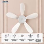 Mini Ventilador Portátil de Mesa e Clipe USB