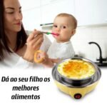 Panela de Vapor Portátil Cozedor de Ovos Cooke com Cozimento Rápido